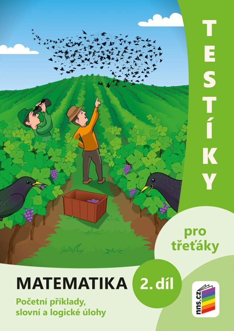 Levně Testíky pro třeťáky – matematika, 2. díl (barevný pracovní sešit), 2. vydání