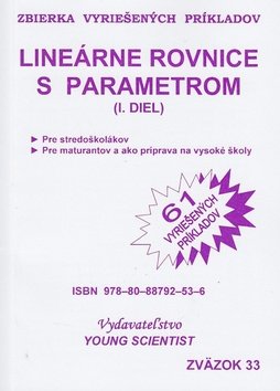 Levně Lineárne rovnice s parametrom I.diel - Marián Olejár