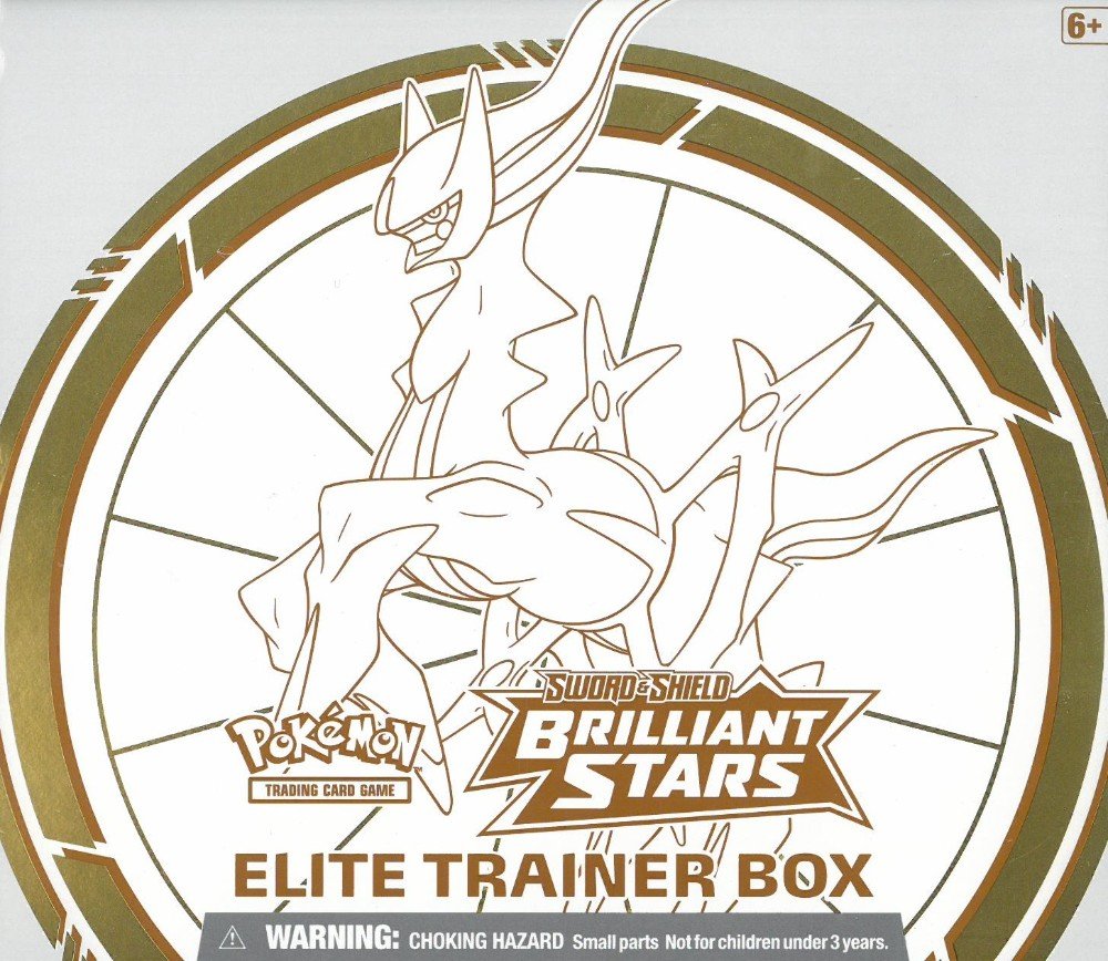 Pokémon TCG: Sword and Shield 09 Brilliant Stars - Elite Trainer Box