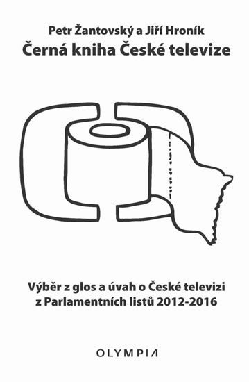 Levně Černá kniha České televize - Výběr z glos a úvah o České televizi z Parlamentních listů 2012-2016 - Jiří Hroník