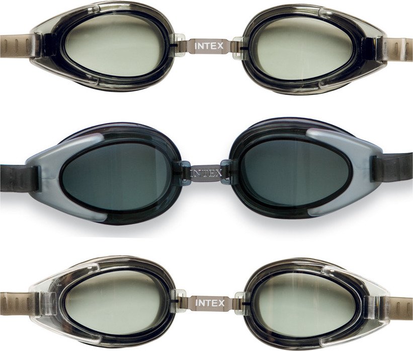 Levně Plavecké brýle 3 barvy na kartě 20x15x5cm 14+ - Alltoys Intex