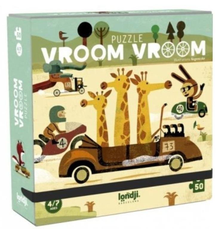 Product detail of LONDJI Puzzle Velké závody - 50 pcs
