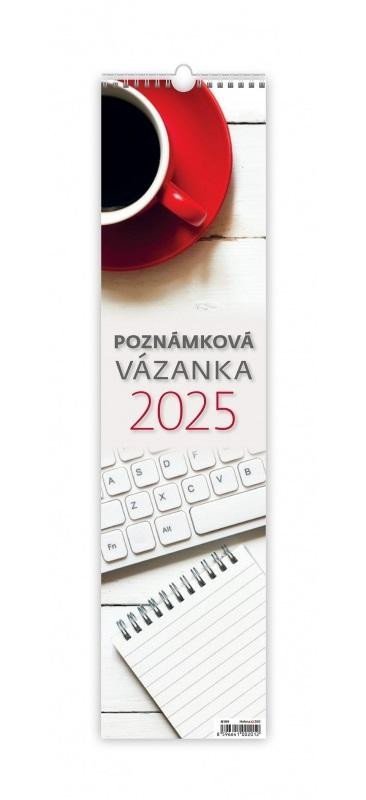 Kalendář nástěnný 2025 - Poznámková vázanka