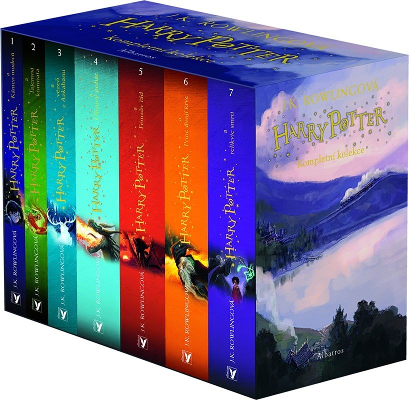 Levně Harry Potter (Jonny Duddle) - box 1-7 - Joanne Kathleen Rowling
