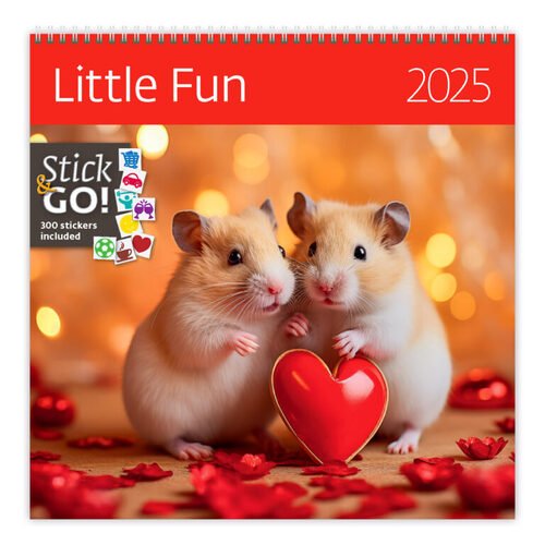 Levně Kalendář nástěnný 2025 - Little Fun
