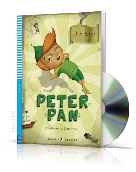 Young ELI Readers 3/A1.1: Peter Pan + Downloadable Multimedia - James Matthew Barrie
