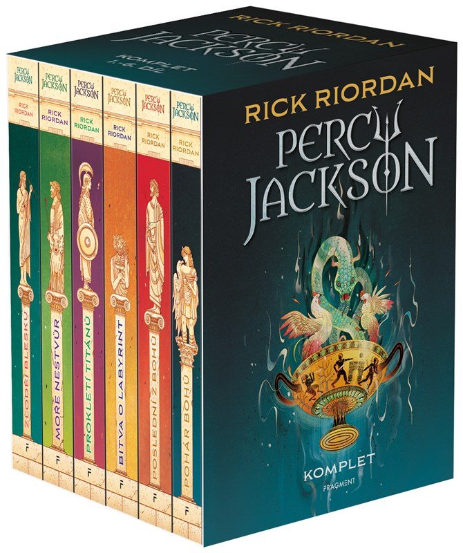 Levně Percy Jackson - BOX 6 knih (dárkový box) - Rick Riordan