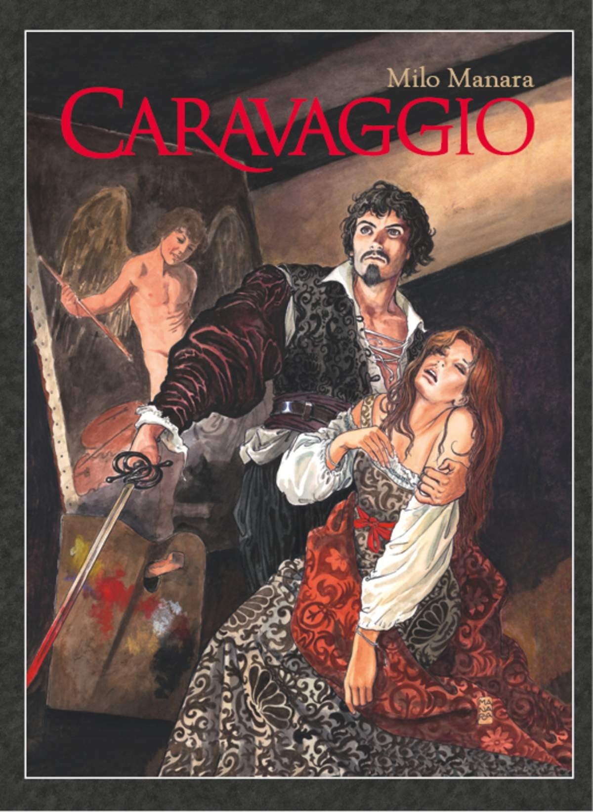 Levně Caravaggio, 1. vydání - Milo Manara