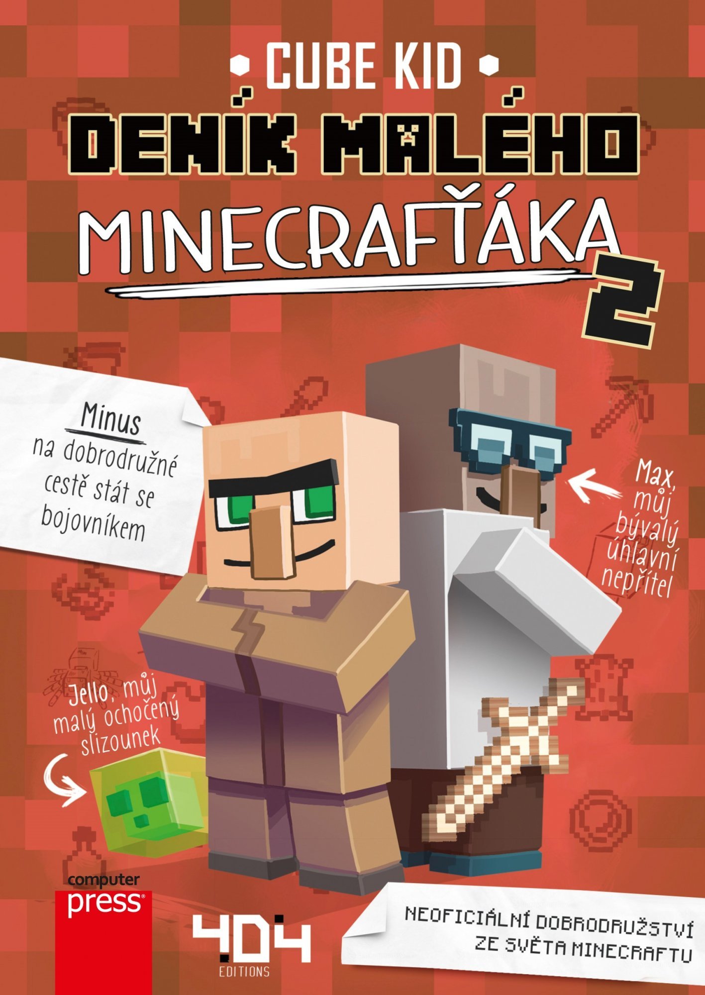 Levně Deník malého Minecrafťáka 2, 1. vydání - Cube Kid