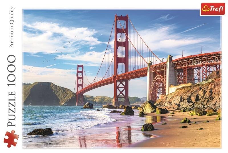 Trefl Puzzle Most Golden Gate, San Francisco, USA 1000 dílků