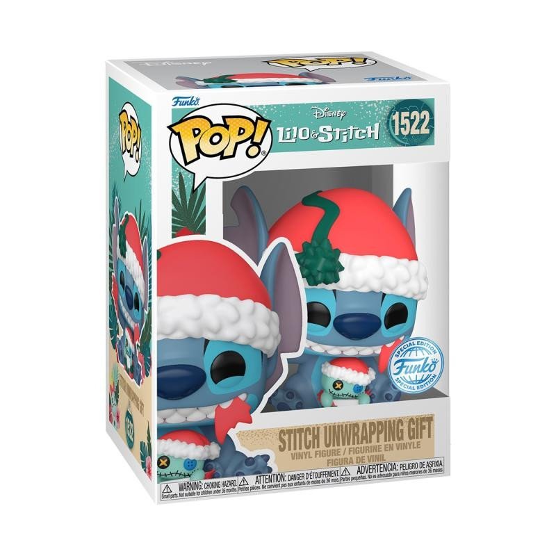 Levně Funko POP Disney: Lilo &amp; Stitch - Stitch Unwrapping Gift #1522