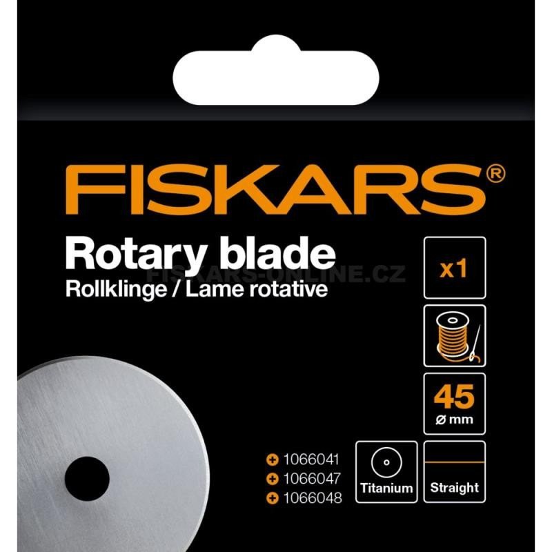 Product detail of Fiskars Náhradní čepel Titanium 45 mm