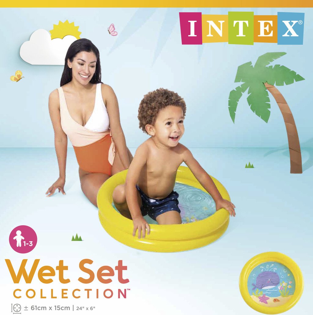 Bazén dětský nafukovací 61x15cm v sáčku - Alltoys Intex