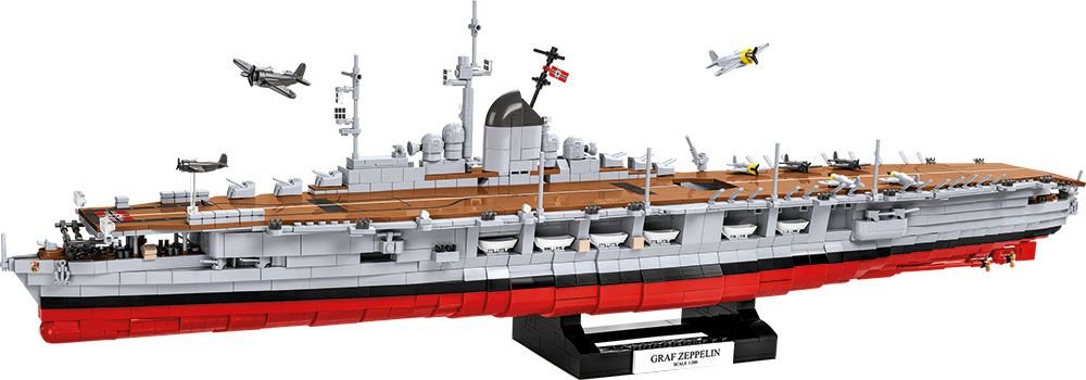 Levně COBI 4826 II WW Letadlová loď Graf Zeppelin, 1:300, 3135 k