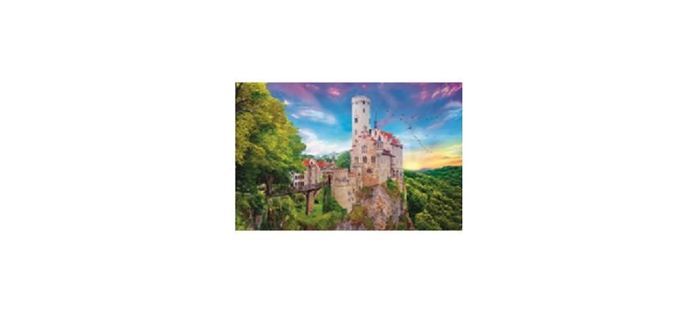 Trefl Puzzle Zámek Lichtenstein / 1000 dílků