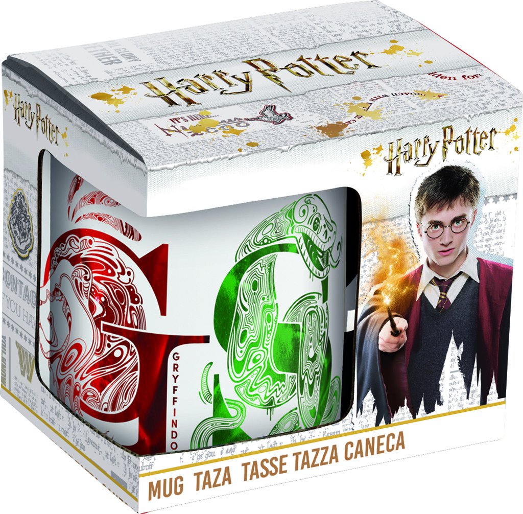 Levně Hrnek keramický Harry Potter koleje 315 ml - EPEE