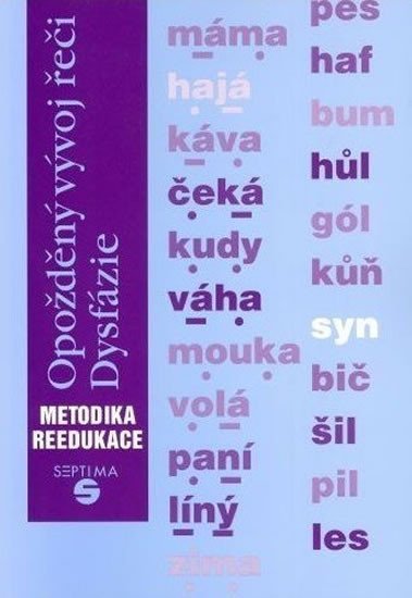 Levně Opožděný vývoj řeči: Dysfázie: metodika reedukace - Dana Kutálková