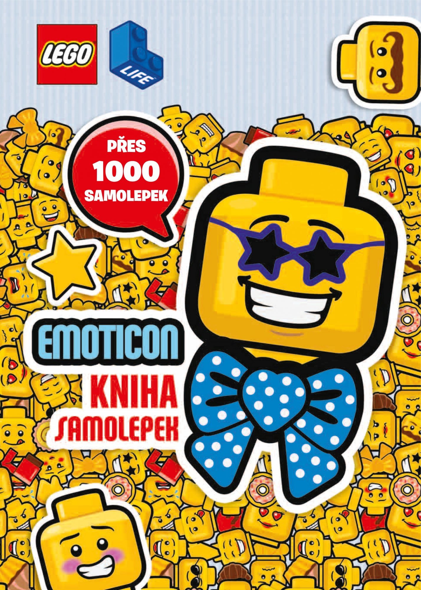 Levně LEGO® EMOTICON Kniha samolepek - kolektiv autorů