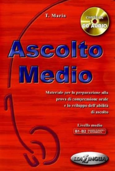 Levně Ascolto Medio: Libro dello studente + CD Audio - Telis Marin