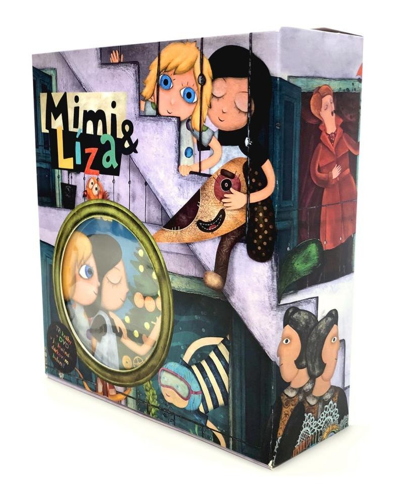 Mimi a Líza 1-3 + DVD (box) - Katarína Kerekesová