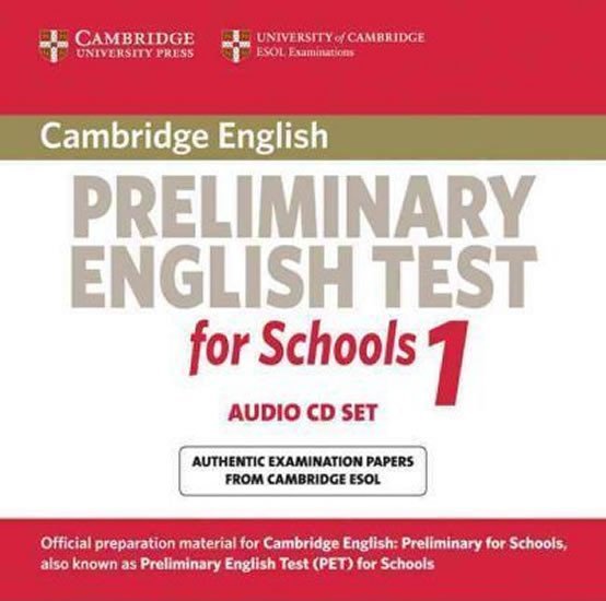 Levně Cambridge Preliminary English Test for Schools 1 Audio CDs (2) - Cambridge ESOL