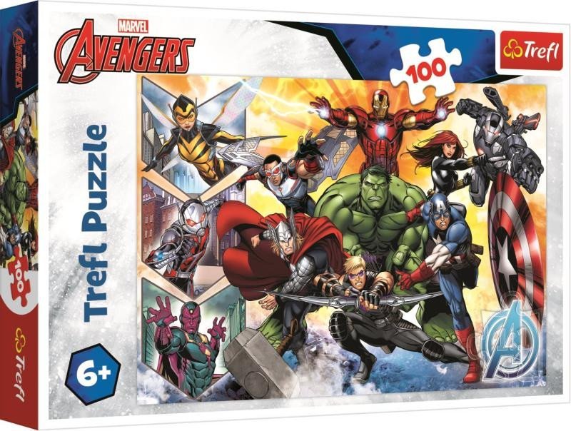 Levně Puzzle Avengers - Síla 100 dílků