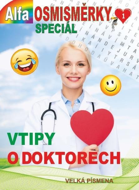 Levně Osmisměrky speciál 1/2023 - Vtipy o doktorech