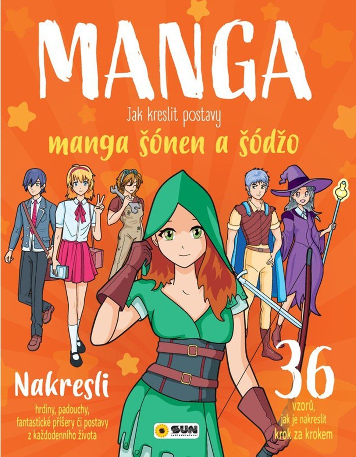 Levně Manga - Jak kreslit postavy šonen a šodžo - různí