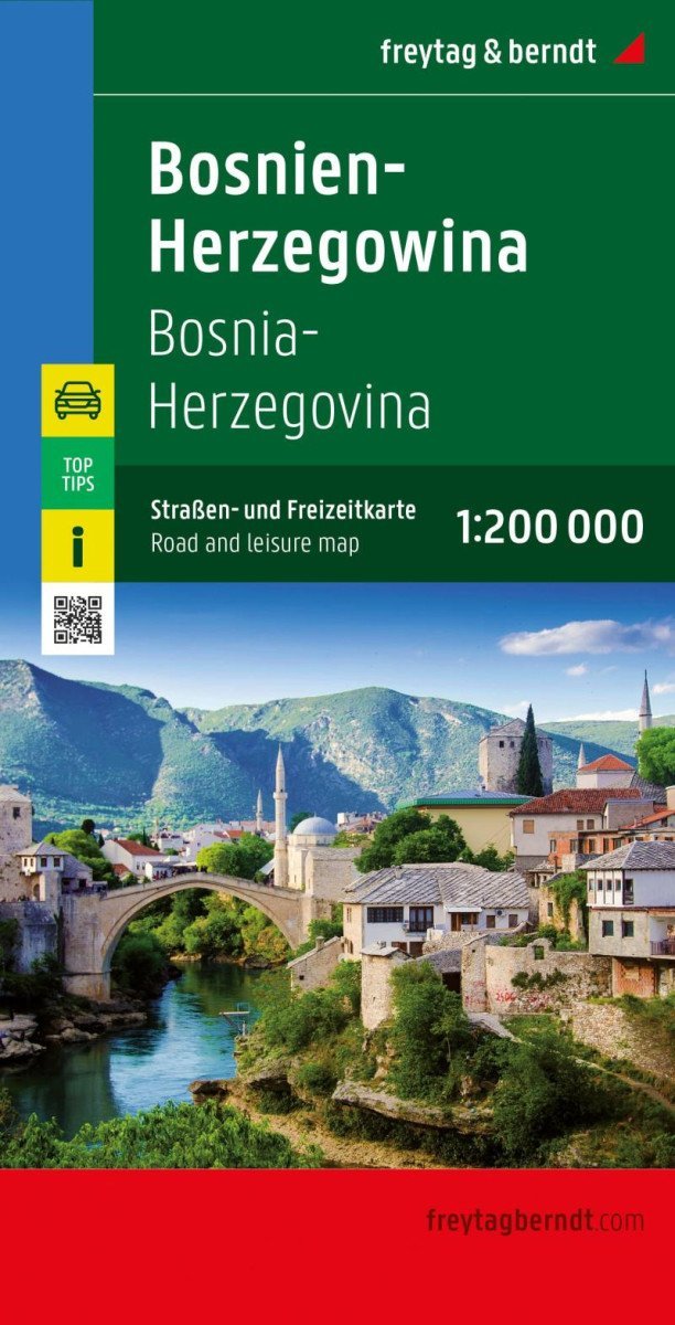 Levně Bosna-Herzegovina 1:200 000 / automapa