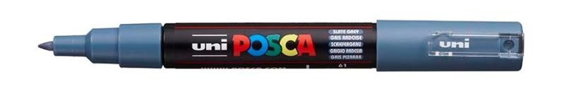 Levně POSCA akrylový popisovač - břidlicově šedý 0,7 mm