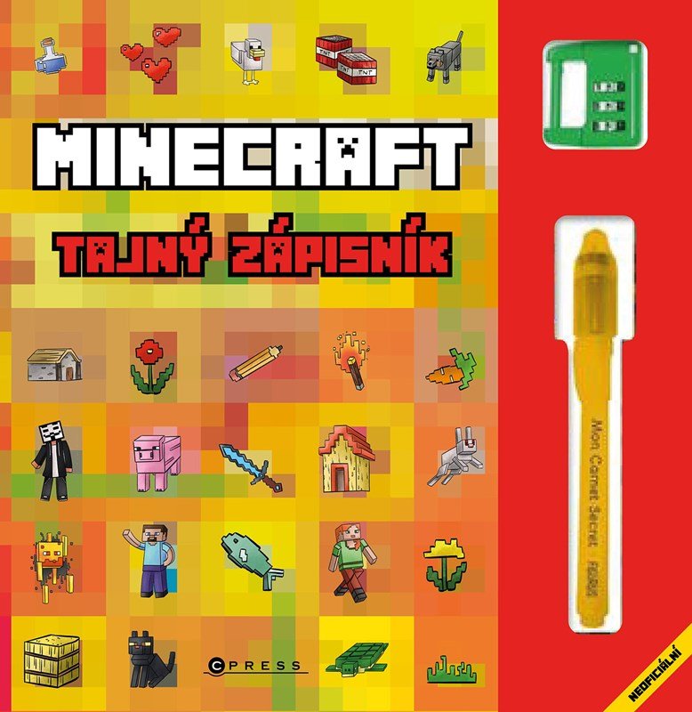 Levně Minecraft - tajný zápisník - Michaela Bystrá Radvanová