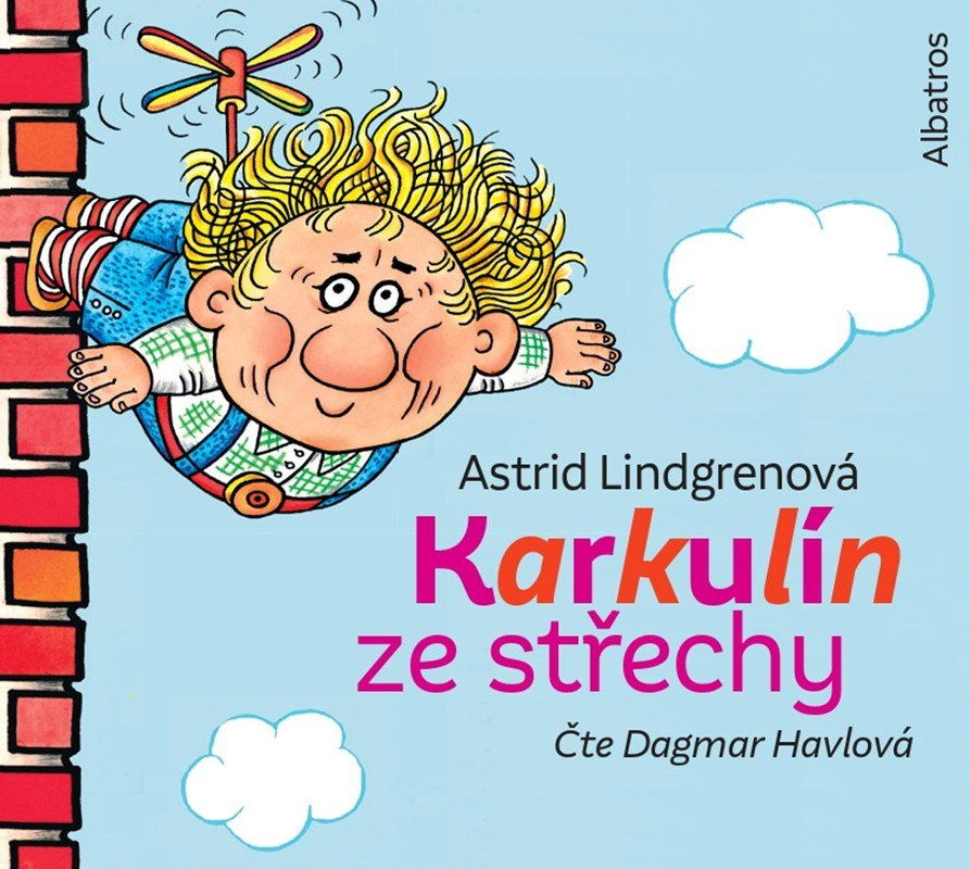 Levně Karkulín ze střechy - CDmp3 (Čte Dagmar Havlová) - Astrid Lindgren