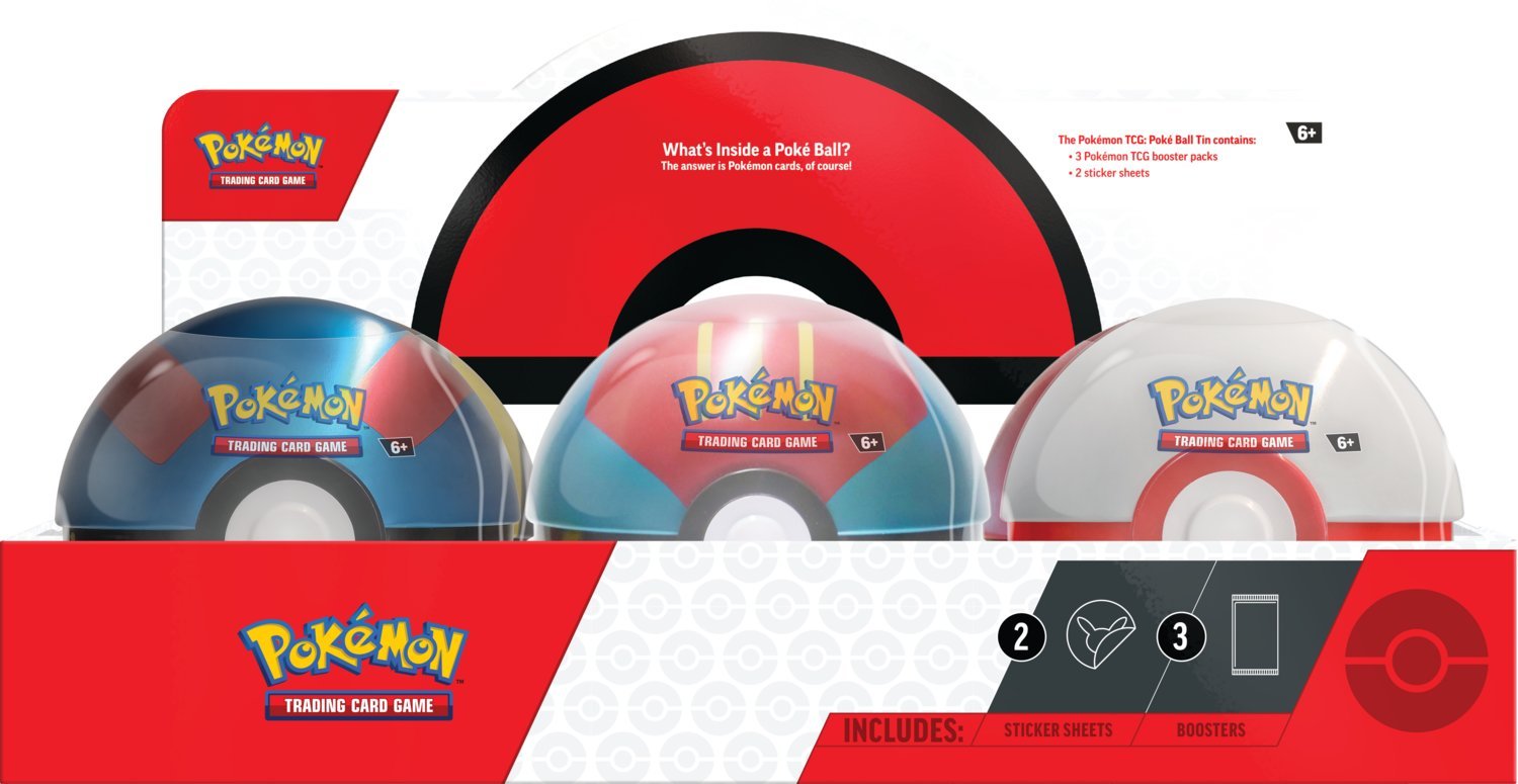 Pokémon TCG: September Pokeball Tin 2023
