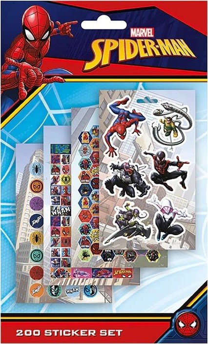 Samolepky Spider-Man set 200ks - EPEE