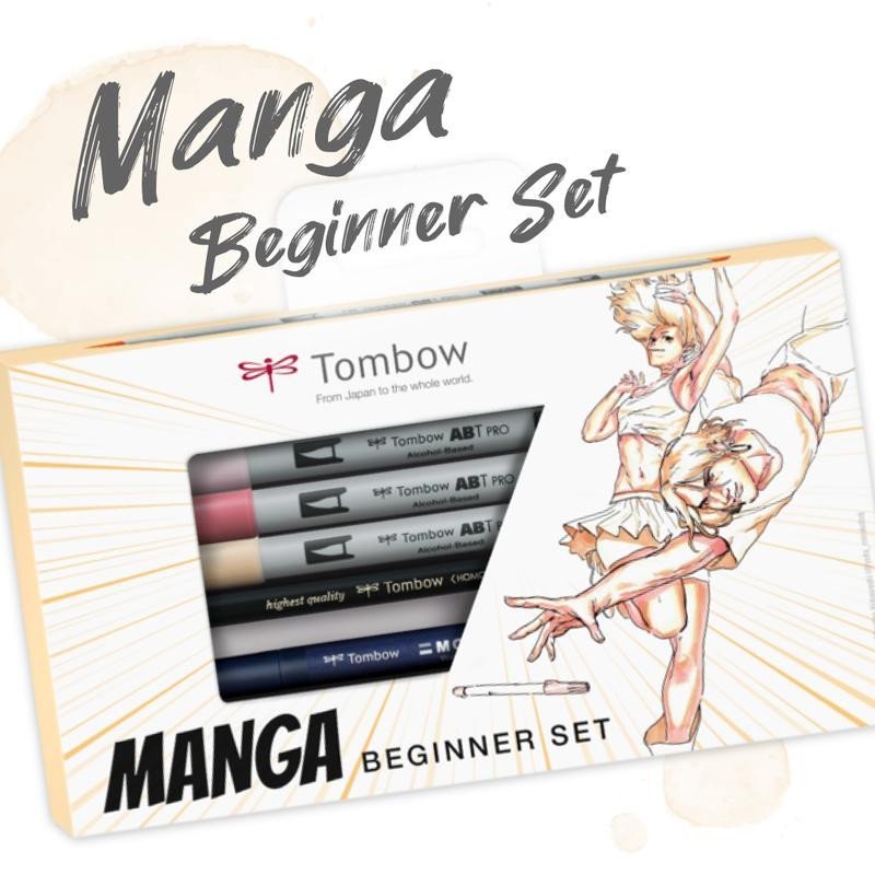 Levně Tombow Manga Beginner Set / Manga kreativní sada pro začátečníky