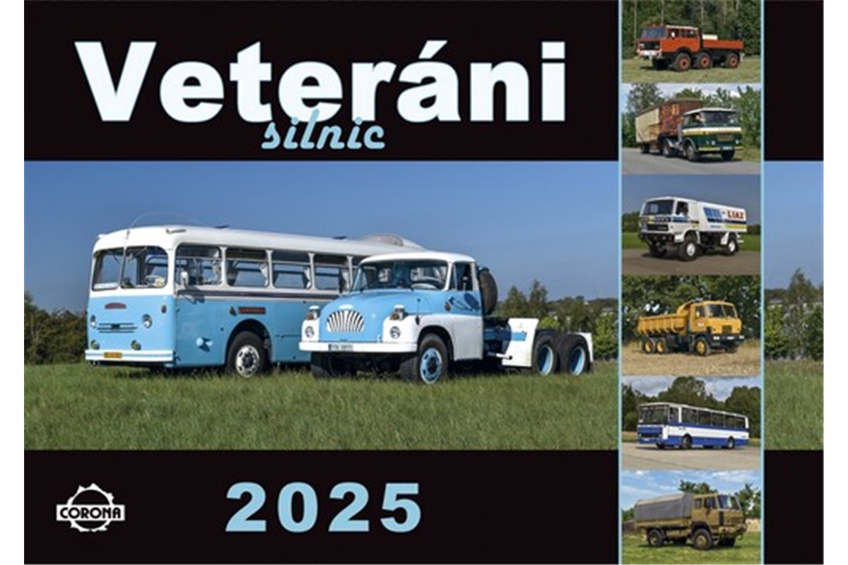 Levně Kalendář 2025 - Veteráni silnic