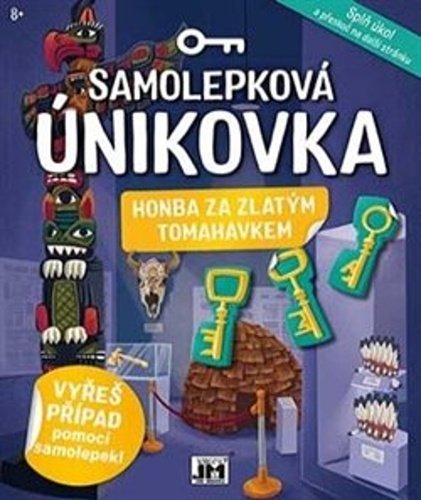 Levně Samolepková únikovka Honba za zlatým tomahavkem