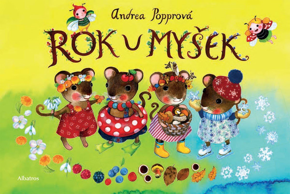 Levně Rok u myšek - Andrea Popprová