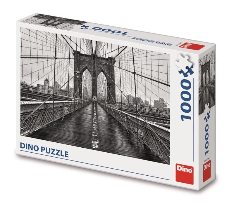 Levně Puzzle Černobílý New York 1000 dílků - Dino