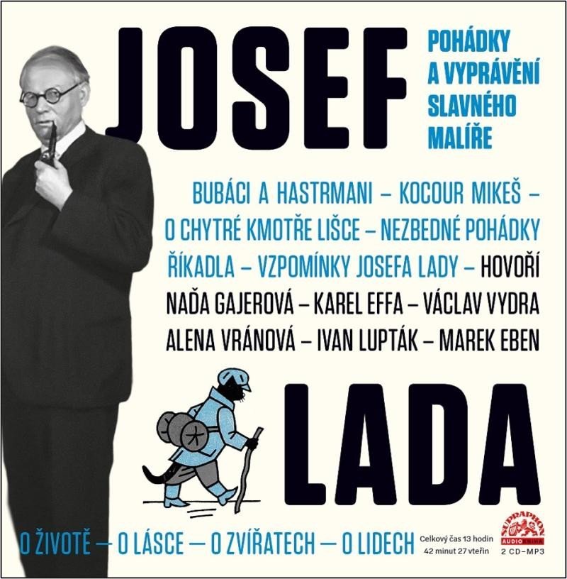 Levně Josef Lada - Pohádky a vyprávění slavného malíře - 2 CDmp3 - Josef Lada