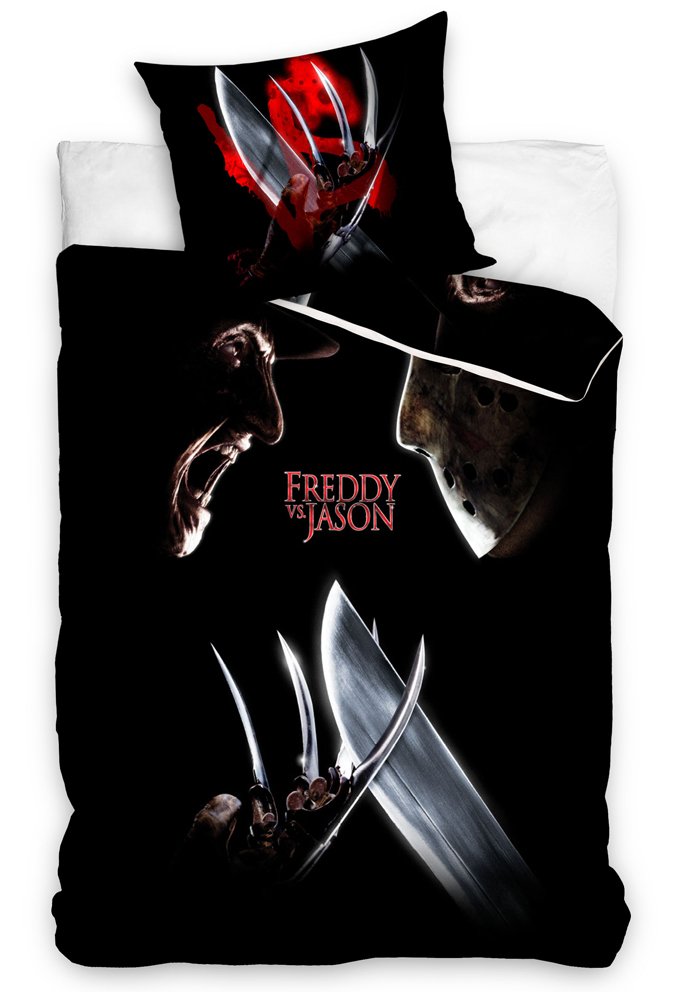 Bavlněné povlečení Freddy versus Jason