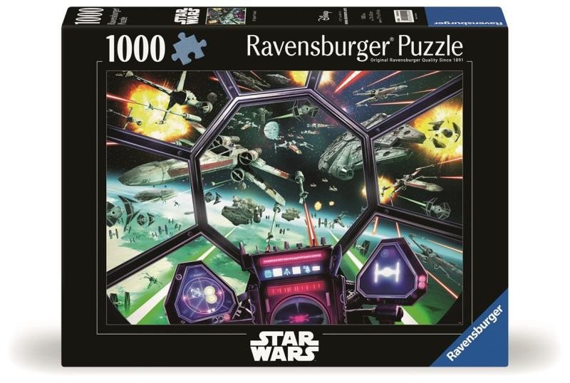 Levně Puzzle Star Wars: TIE Fighter Kokpit 1000 dílků