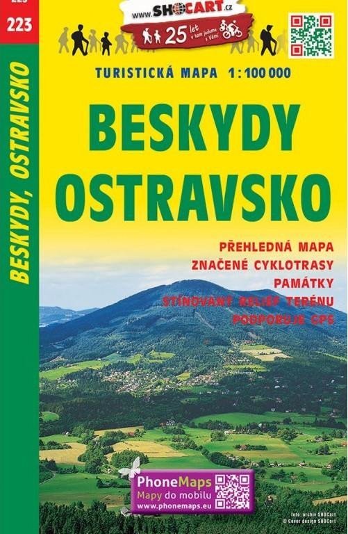 Levně SC 223 Beskydy, Ostravsko 1:100 000
