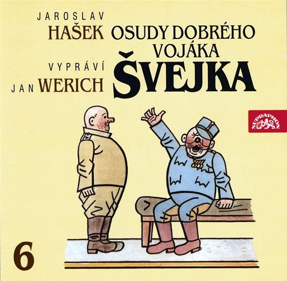 Osudy dobrého vojáka Švejka 6.díl - 2CD - Jaroslav Hašek