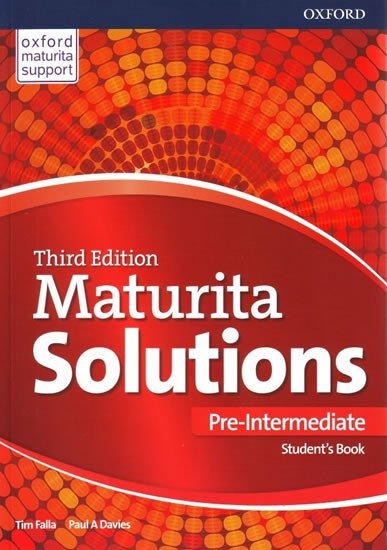 Levně Maturita Solutions Pre-Intermediate Student´s Book 3rd (CZEch Edition) - Paul A. Davies