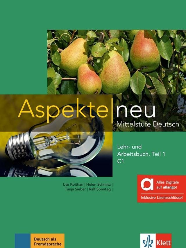 Levně Aspekte neu C1 – Hybride Ausgabe – Lehr./Arbeitsbuch Teil 1 + MP3 allango.net + Lizenz (24 Monate)