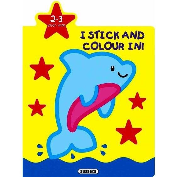 Levně I stick and colour in! - Dolphin 2-3 ye