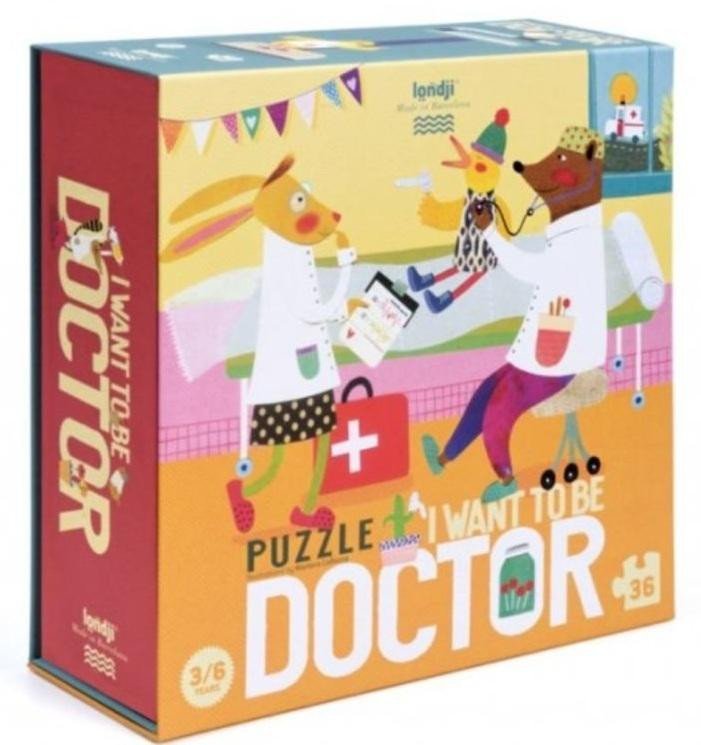 Product detail of LONDJI Puzzle Chci být doktorem - 36 pcs