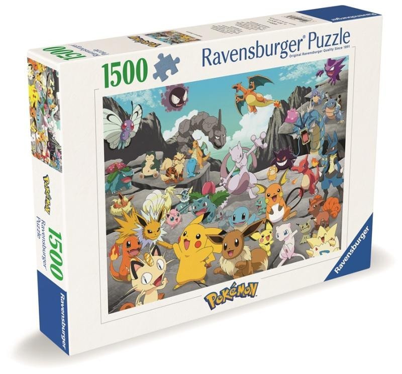 Levně Puzzle Pokémon 1500 dílků