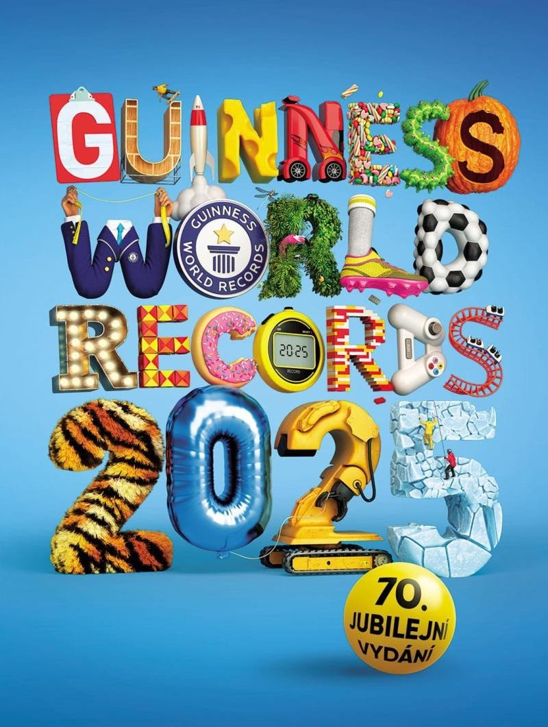 Levně Guinness World Records 2025 (česky) - Kolektiv autorů